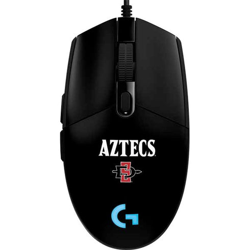 San Diego State University Aztecs Black G203 Prodigy RGB Wired Gaming Mouse Skin